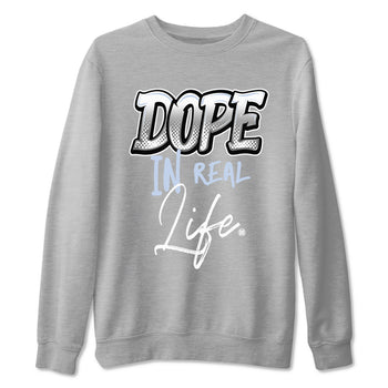 11s Cool Grey shirt to match jordans Dope In Real Life sneaker tees Air Jordan 11 Cool Grey SNRT Sneaker Release Tees unisex cotton Heather Grey 2 crew neck shirt