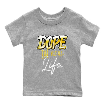 Air Jordan 11 Yellow Python Sneaker Match Tees Dope In Real Life Sneaker Tees Air Jordan 11 Yellow Snakeskin Sneaker Release Tees Kids Shirts Heather Grey 2