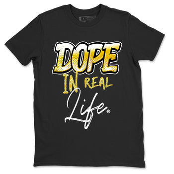 Air Jordan 11 Yellow Python Sneaker Match Tees Dope In Real Life Sneaker Tees Air Jordan 11 Yellow Snakeskin Sneaker Release Tees Unisex Shirts Black 2