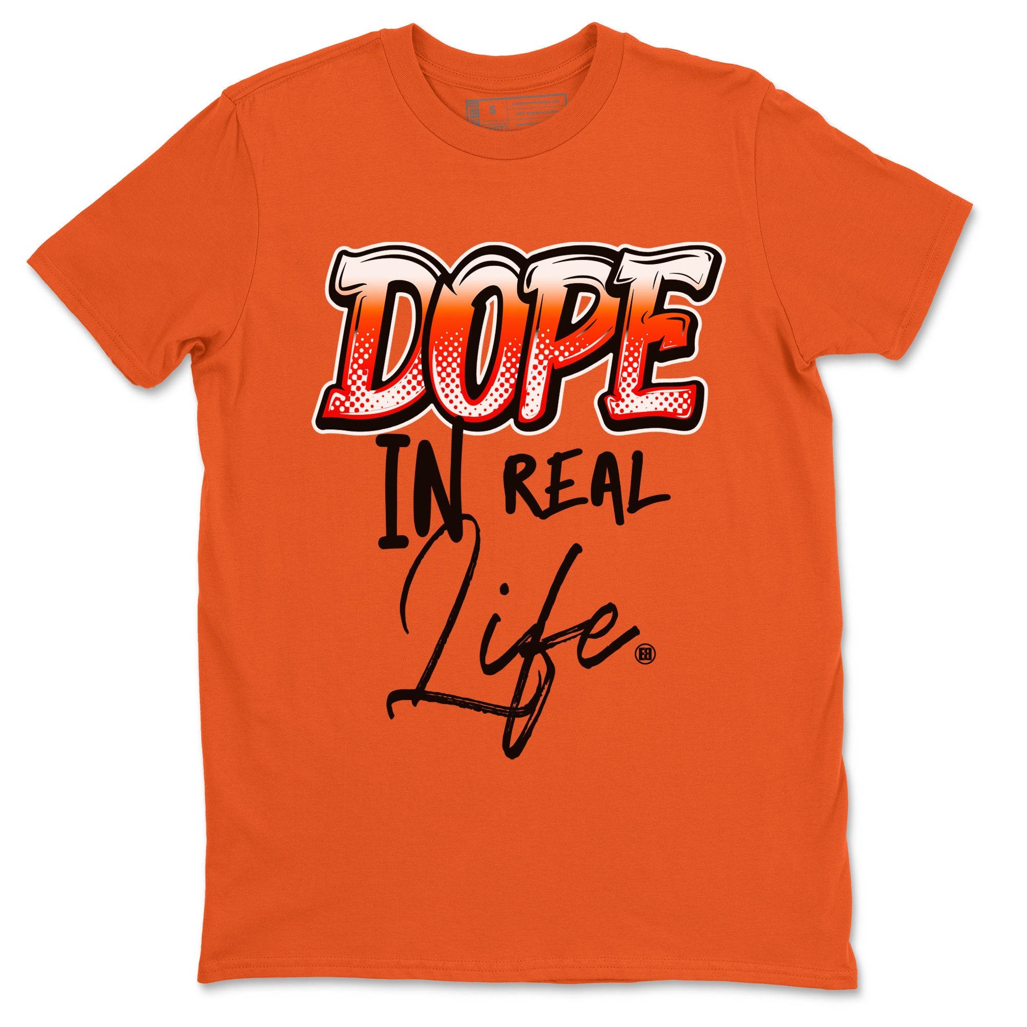 Air Jordan 12 Brilliant Orange Sneaker Match Tees Dope In Real Life Sneaker Tees 12s Brilliant Orange Tee Unisex Shirts Orange 2