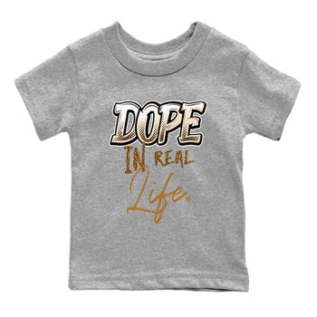 Air Jordan 3 Palomino shirt to match jordans Dope In Real Life sneaker tees Air Jordan 3 Palomino SNRT Sneaker Release Tees Baby Toddler Kids Heather Grey 2 T-Shirt