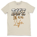 Air Jordan 3 Palomino shirt to match jordans Dope In Real Life sneaker tees Air Jordan 3 Palomino SNRT Sneaker Release Tees Casual Unisex shirts Natural 2 T-Shirt