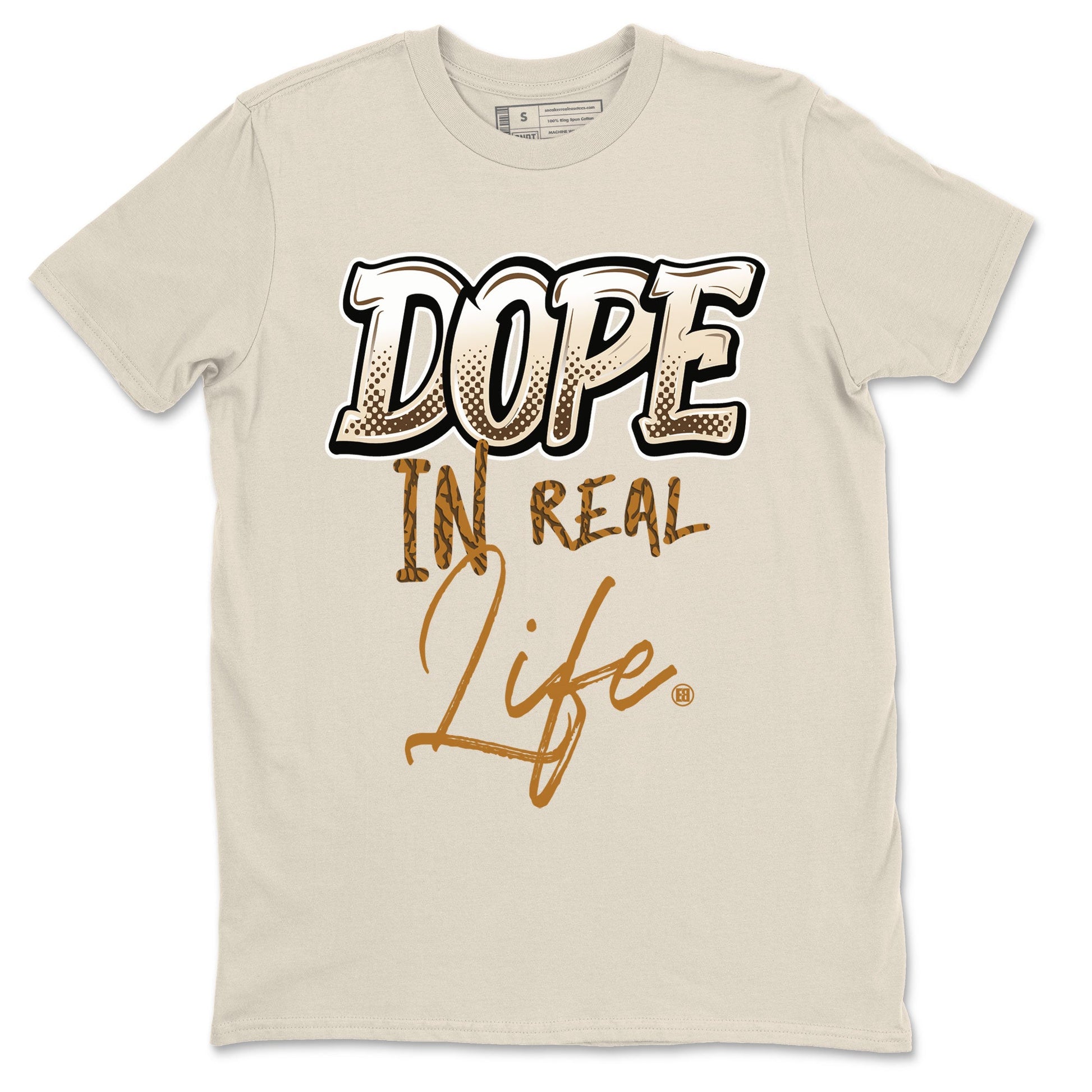 Air Jordan 3 Palomino shirt to match jordans Dope In Real Life sneaker tees Air Jordan 3 Palomino SNRT Sneaker Release Tees Casual Unisex shirts Natural 2 T-Shirt