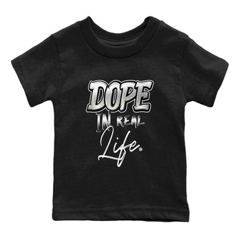 AJ4 Frozen Moments shirt to match jordans Dope In Real Life sneaker tees Crew Neck AJ4 Frozen Moments SNRT Sneaker Release Tees Baby Toddler Black 2 T-Shirt