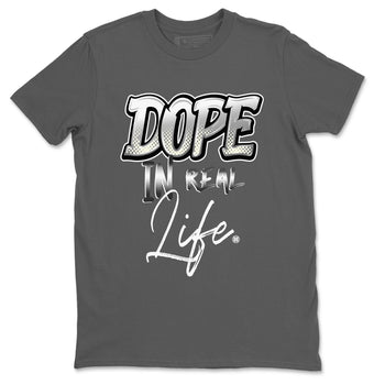 AJ4 Frozen Moments shirt to match jordans Dope In Real Life sneaker tees Crew Neck AJ4 Frozen Moments SNRT Sneaker Release Tees Unisex Casual Shirts Cool Grey 2 T-Shirt