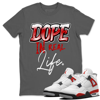 Jordan 4 Red Cement Tees Outfits Dope In Real Life Sneaker Tees Air Jordan 4 Red Cement Sneaker Release Tees Unisex Shirts Cool Grey 1