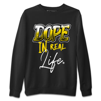 Air Jordan 4 Thunder Sneaker Match Tees Dope In Real Life Sneaker Tees Air Jordan 4 Retro Thunder Sneaker Release Tees Unisex Shirts Black 2