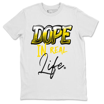 Air Jordan 4 Thunder Sneaker Match Tees Dope In Real Life Sneaker Tees Air Jordan 4 Retro Thunder Sneaker Release Tees Unisex Shirts White 2