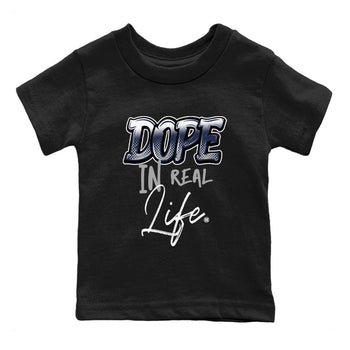 Jordan 5 Retro Midnight Navy shirt to match jordans Dope In Real Life sneaker tees Air Jordan 5 Midnight Navy SNRT Sneaker Release Tees Baby Toddler Black 2 T-Shirt