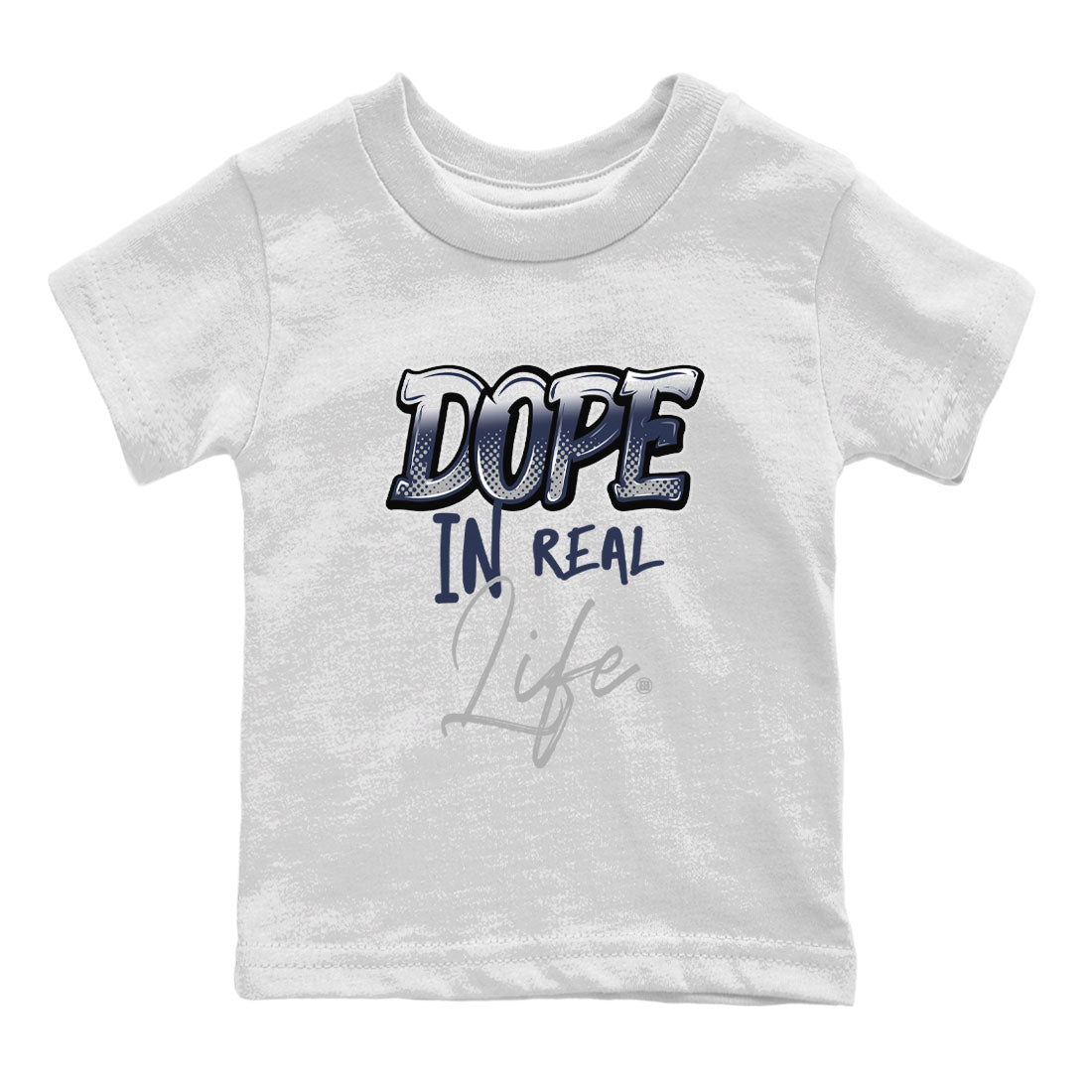 Jordan 5 Retro Midnight Navy shirt to match jordans Dope In Real Life sneaker tees Air Jordan 5 Midnight Navy SNRT Sneaker Release Tees Baby Toddler White 2 T-Shirt