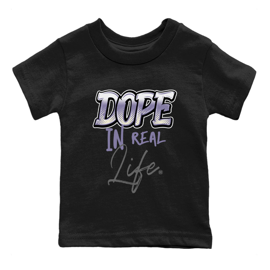 Air Jordan 5 Indigo Haze Sneaker Match Tees Dope In Real Life 5s Indigo Haze Tee Sneaker Release Tees Kids Shirts Black 2