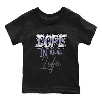 Air Jordan 5 Indigo Haze Sneaker Match Tees Dope In Real Life 5s Indigo Haze Tee Sneaker Release Tees Kids Shirts Black 2