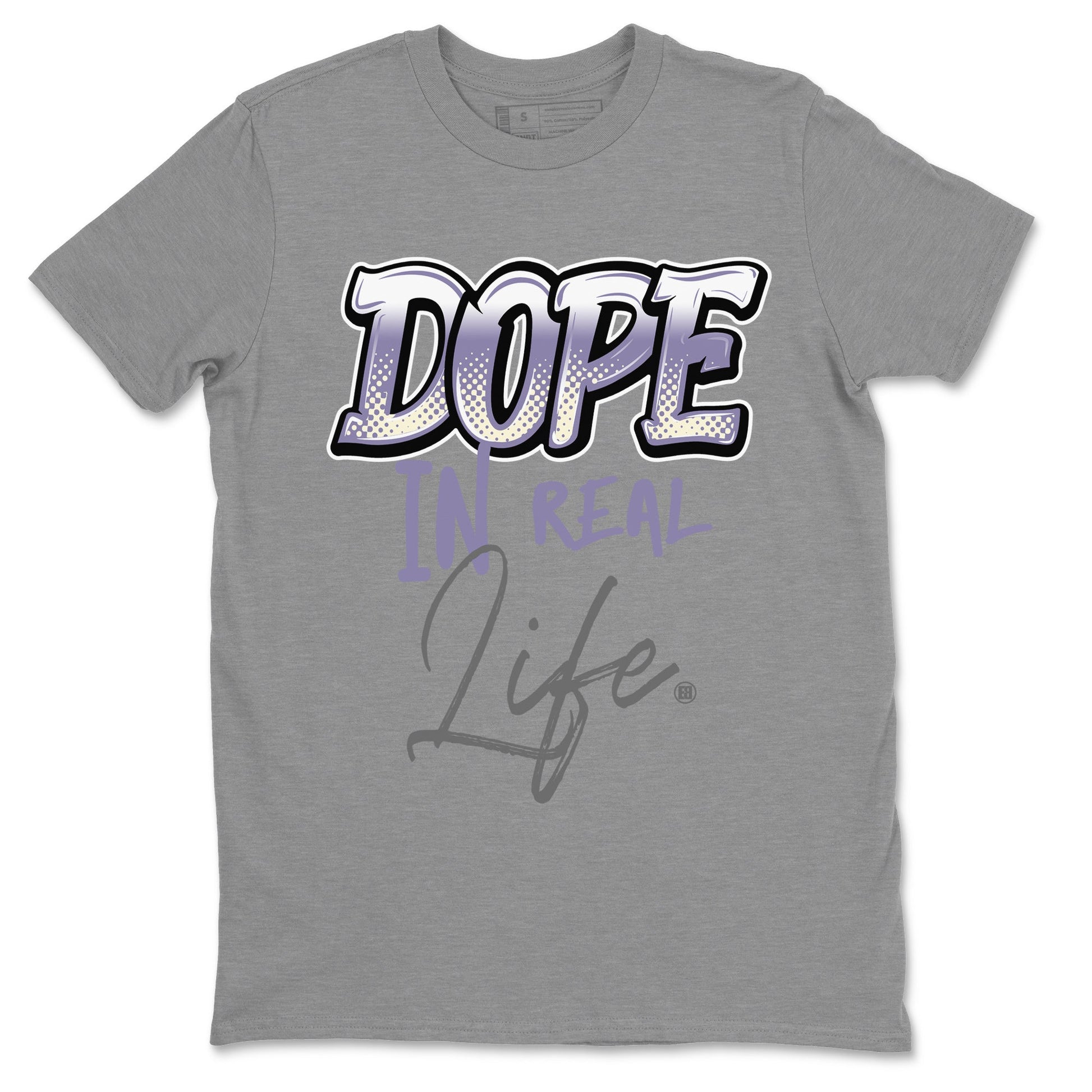 Air Jordan 5 Indigo Haze Sneaker Match Tees Dope In Real Life 5s Indigo Haze Tee Sneaker Release Tees Unisex Shirts Heather Grey 2