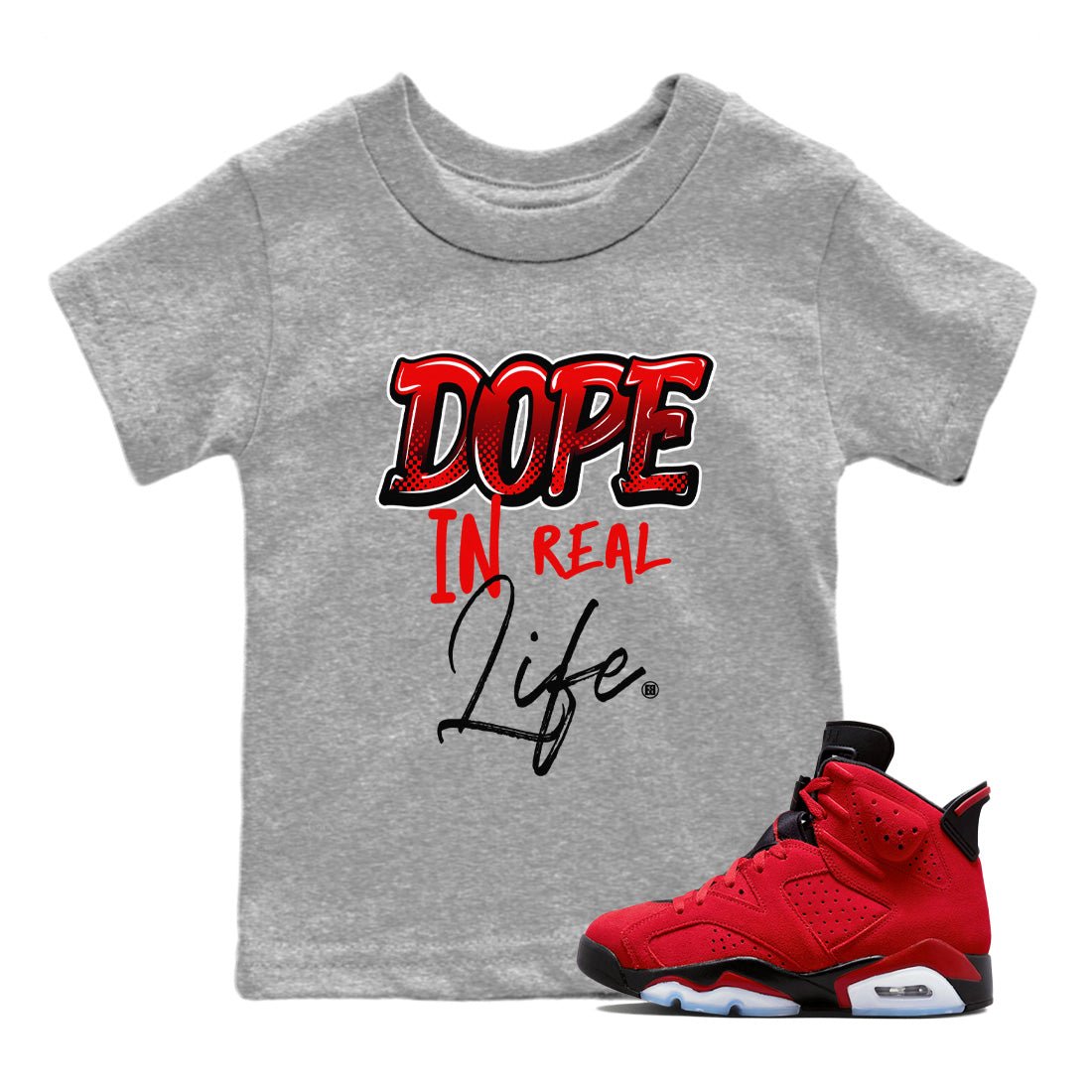 Air Jordan 6 Toro Bravo Dope In Real Life Baby and Kids Sneaker Tees Air Jordan 6 Toro Kids Sneaker Tees Size Chart