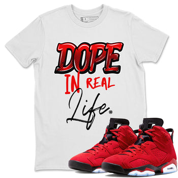 Air Jordan 6 Toro Bravo Sneaker Match Tees Dope In Real Life Sneaker Tees Air Jordan 6 Toro Sneaker Release Tees Unisex Shirts White 1