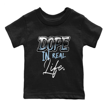 Air Jordan 7 Chambray Sneaker Match Tees Dope In Real Life Sneaker Tees AJ7 Chambray SNRT Sneaker Release Tees Kids Shirts Black 2