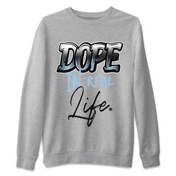 Air Jordan 7 Chambray Sneaker Match Tees Dope In Real Life Sneaker Tees AJ7 Chambray SNRT Sneaker Release Tees Unisex Shirts Heather Grey 2