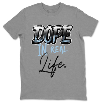 Air Jordan 7 Chambray Sneaker Match Tees Dope In Real Life Sneaker Tees AJ7 Chambray SNRT Sneaker Release Tees Unisex Shirts Heather Grey 2