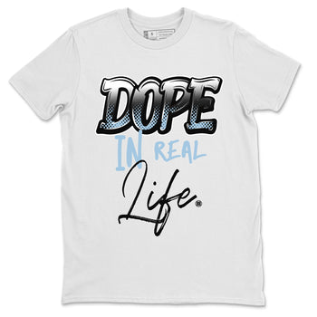 Air Jordan 7 Chambray Sneaker Match Tees Dope In Real Life Sneaker Tees AJ7 Chambray SNRT Sneaker Release Tees Unisex Shirts White 2