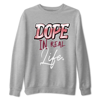 Dunk Low Valentine's Day shirt to match jordans Dope In Real Life sneaker tees Dunk Valentines Day 2024 SNRT Sneaker Tees Casual Crew Neck T-Shirt Unisex Heather Grey 2 T-Shirt