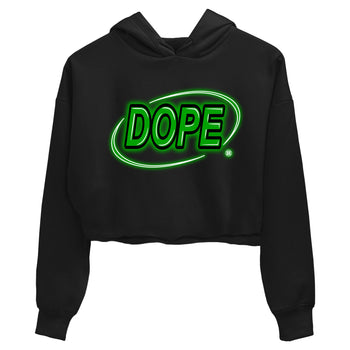 AJ5 Retro Lucky Green shirt to match jordans Dope Neon Sign sneaker tees Air Jordan 5 Lucky Green SNRT Sneaker Tees Black 2 Crop T-Shirt