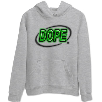 AJ5 Retro Lucky Green shirt to match jordans Dope Neon Sign sneaker tees Air Jordan 5 Lucky Green SNRT Sneaker Tees Unisex Heather Grey 2 T-Shirt