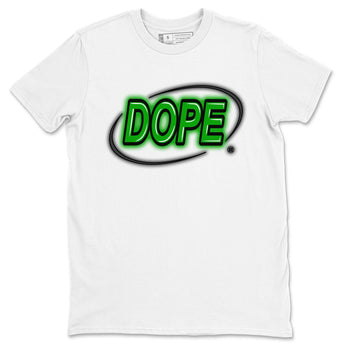 AJ5 Retro Lucky Green shirt to match jordans Dope Neon Sign sneaker tees Air Jordan 5 Lucky Green SNRT Sneaker Tees Unisex White 2 T-Shirt