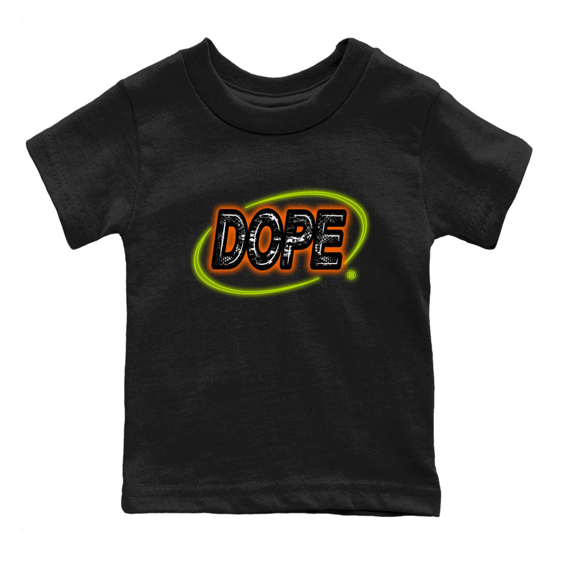Nike Dunk Mid Halloween shirt to match jordans Dope Neon Sign sneaker tees Dunk Mid Halloween SNRT Sneaker Tees Baby Toddler Black 2 T-Shirt