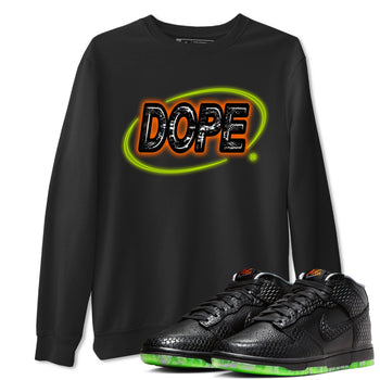 Nike Dunk Mid Halloween shirt to match jordans Dope Neon Sign sneaker tees Dunk Mid Halloween SNRT Sneaker Tees Unisex Black 1 T-Shirt
