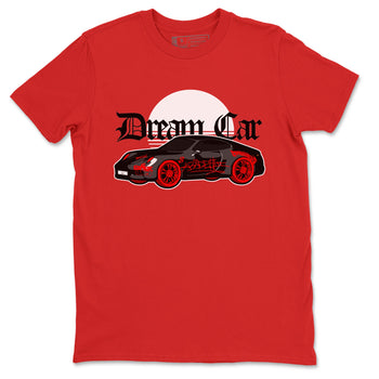 Air Jordan 4 Bred Reimagined shirt to match jordans Dream Car sneaker tees AJ4 Bred Reimagined SNRT Sneaker Release Tees unisex cotton Red 2 crew neck shirt