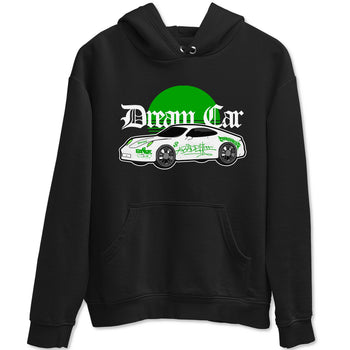 Air Jordan 5 Lucky Green shirt to match jordans Dream Car sneaker tees AJ5 Lucky Green SNRT Sneaker Release Tees unisex cotton Black 2 crew neck shirt