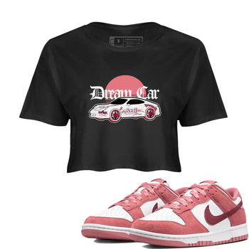 Dunk Valentines Day 2024 shirt to match jordans Dream Car sneaker tees Dunk Valentines Day 2024 SNRT Sneaker Release Tees Black 1 crop length shirt