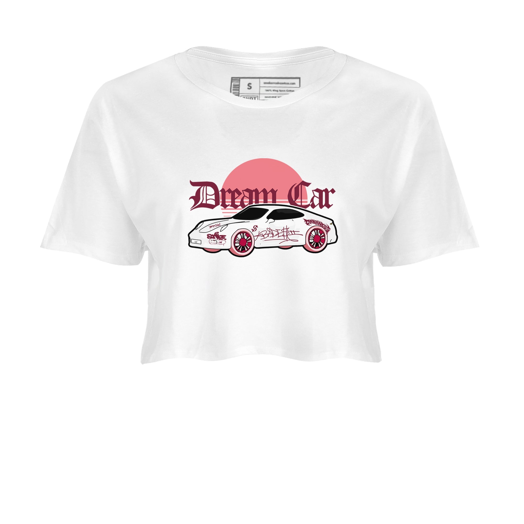 Dunk Valentines Day 2024 shirt to match jordans Dream Car sneaker tees Dunk Valentines Day 2024 SNRT Sneaker Release Tees White 2 crop length shirt