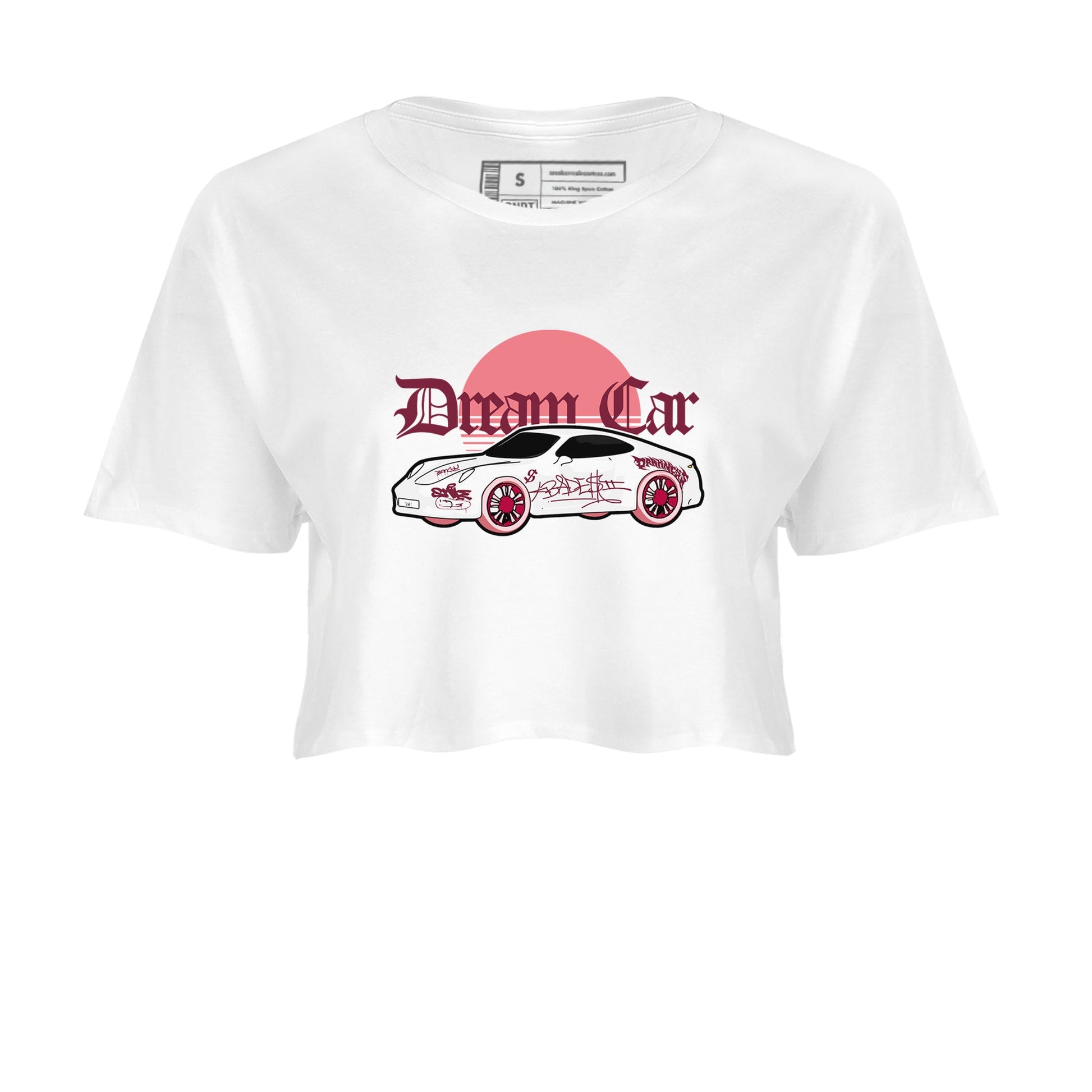 Dunk Valentines Day 2024 shirt to match jordans Dream Car sneaker tees Dunk Valentines Day 2024 SNRT Sneaker Release Tees White 2 crop length shirt