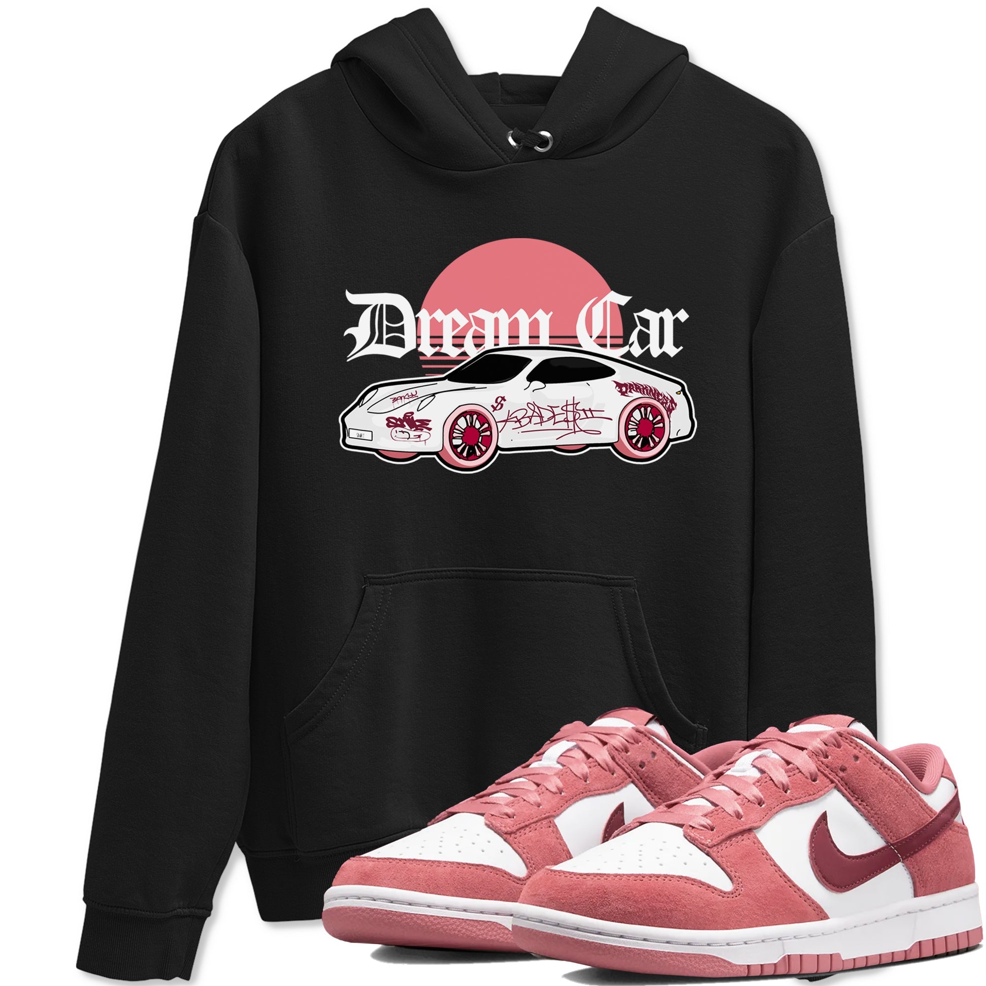 Dunk Valentines Day 2024 shirt to match jordans Dream Car sneaker tees Dunk Valentines Day 2024 SNRT Sneaker Release Tees unisex cotton Black 1 crew neck shirt
