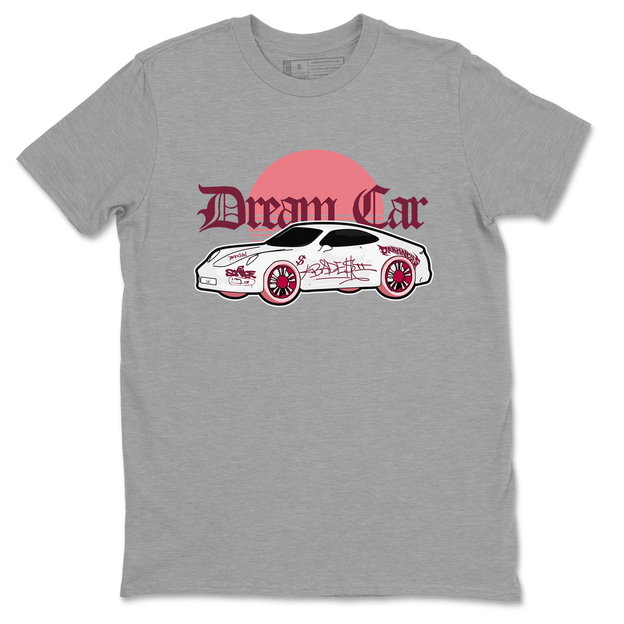 Dunk Valentines Day 2024 shirt to match jordans Dream Car sneaker tees Dunk Valentines Day 2024 SNRT Sneaker Release Tees unisex cotton Heather Grey 2 crew neck shirt