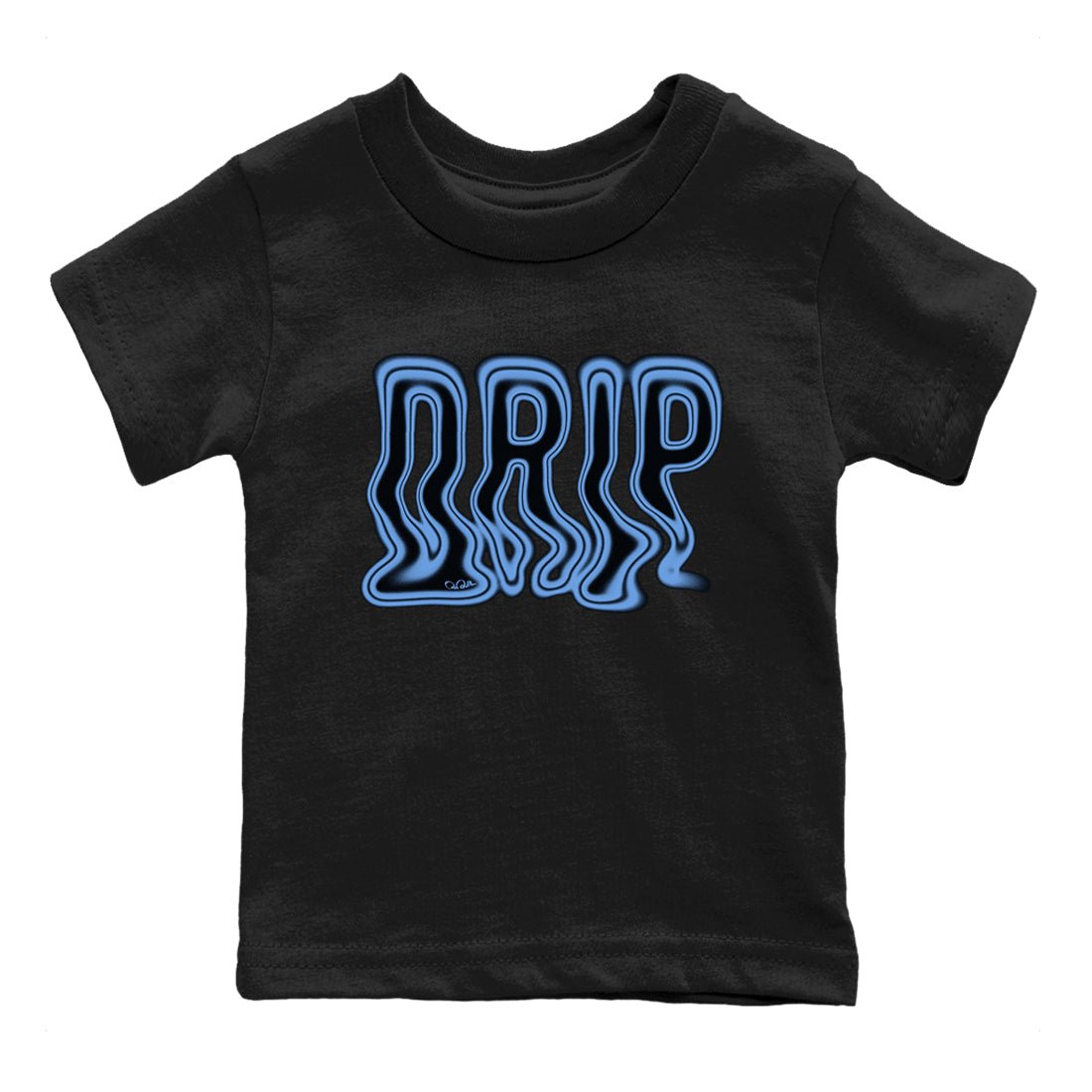Air Jordan 1 Retro High OG UNC Toe Shirt to match Jordans Drip Sneaker Tees 1s UNC Toe SNRT Sneaker Release Tees Kids and Baby Tees Black 2
