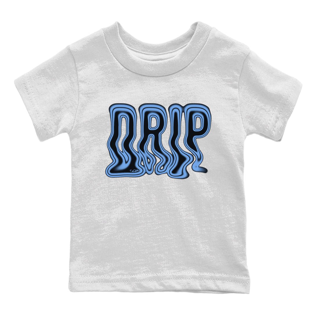 Air Jordan 1 Retro High OG UNC Toe Shirt to match Jordans Drip Sneaker Tees 1s UNC Toe SNRT Sneaker Release Tees Kids and Baby Tees White 2