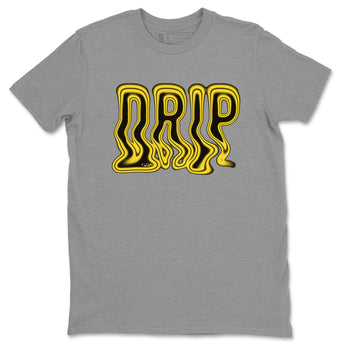 Air Jordan 4 Thunder Sneaker Match Tees Drip Sneaker Tees AJ4 Thunder Jumpman Sneaker Release Tees Unisex Shirts Heather Grey 2