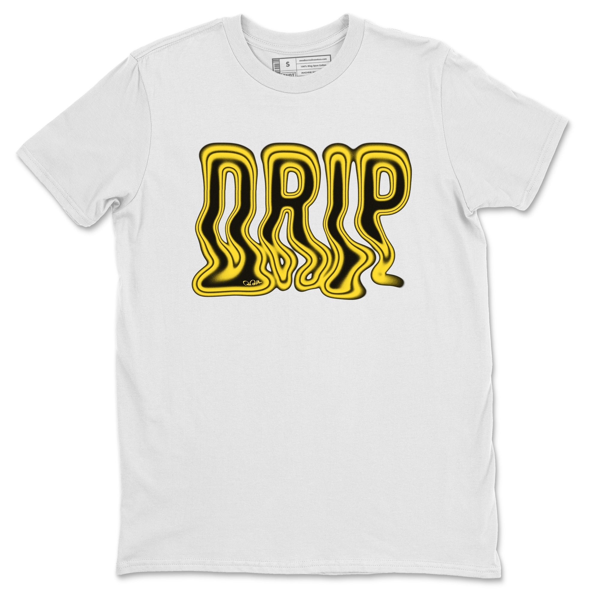 Air Jordan 4 Thunder Sneaker Match Tees Drip Sneaker Tees AJ4 Thunder Jumpman Sneaker Release Tees Unisex Shirts White 2