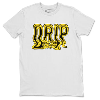 Air Jordan 4 Thunder Sneaker Match Tees Drip Sneaker Tees AJ4 Thunder Jumpman Sneaker Release Tees Unisex Shirts White 2