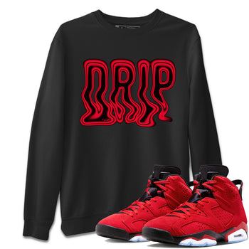 Air Jordan 6 Toro Bravo Sneaker Match Tees Drip Sneaker Tees 3D Graphic Design Shirts AJ6 Toro Bravo Sneaker Release Tees Unisex Shirts Black 1