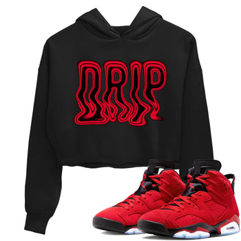 Air Jordan 6 Toro Bravo Sneaker Match Tees Drip Sneaker Tees 3D Graphic Design Shirts AJ6 Toro Bravo Sneaker Release Tees Women's Shirts Black 1