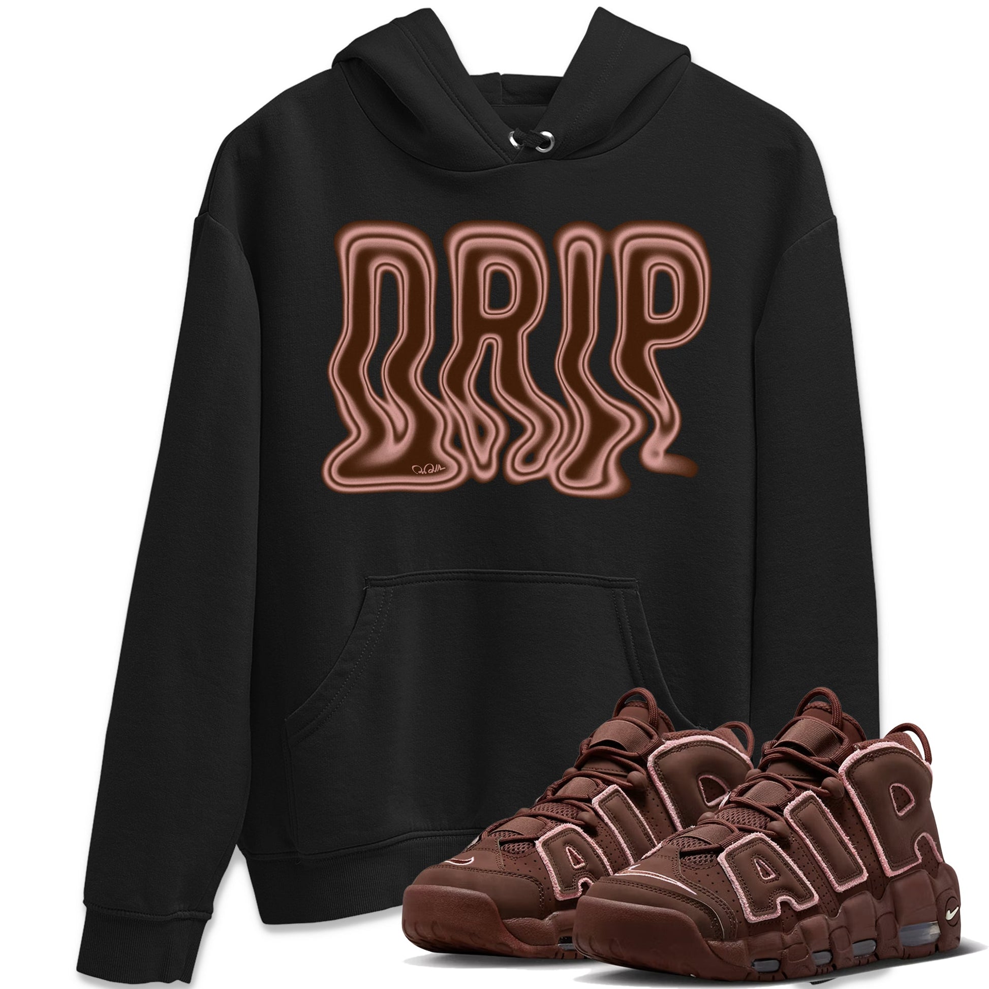 Air More Uptempo Valentines Day Sneaker Match Tees Drip Sneaker Tees Nike Uptempo Valentines Day Sneaker Release Tees Unisex Shirts Black 1