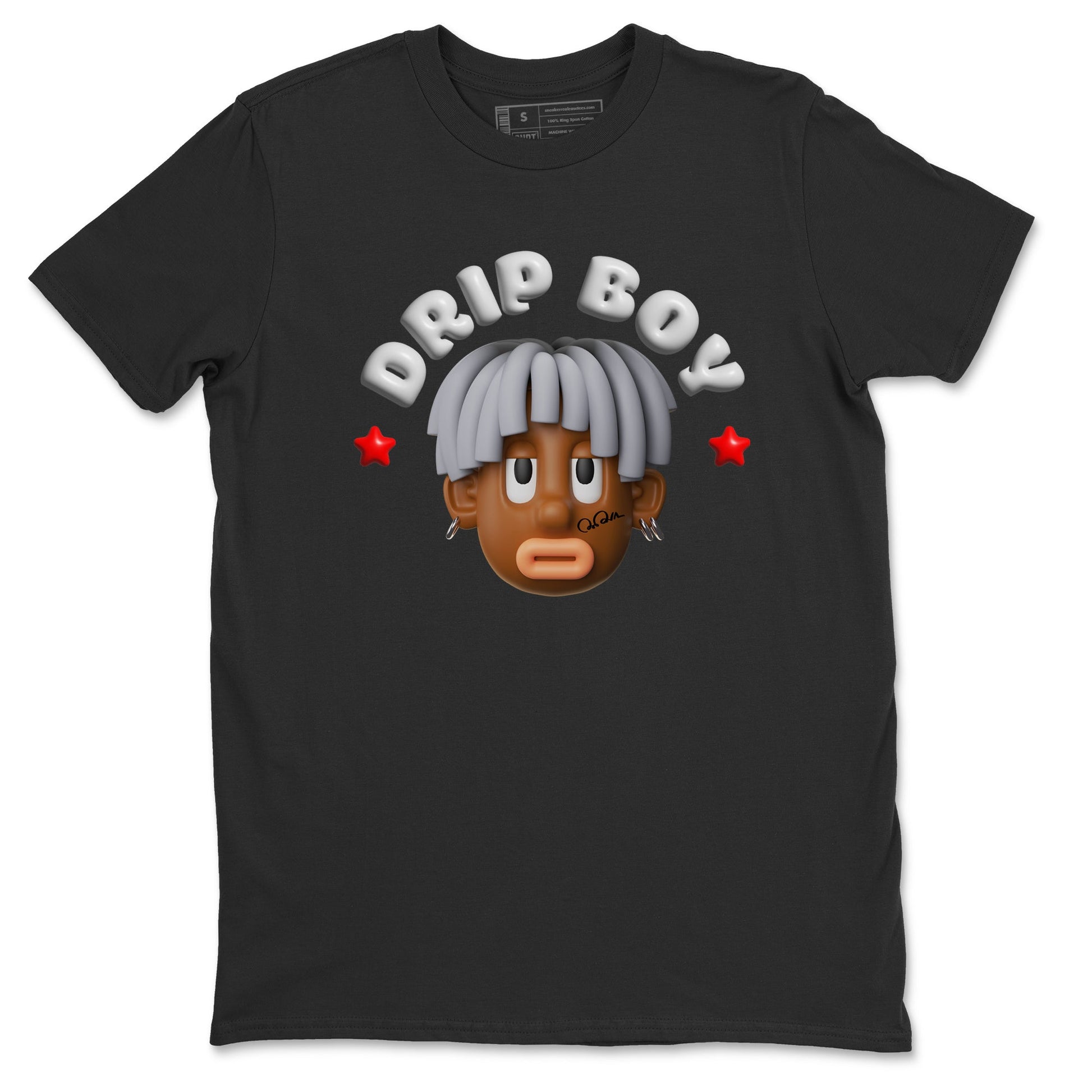 Air Jordan 13 Black Flint Sneaker Match Tees Drip Boy Sneaker Tees AJ13 Retro Black Flint Sneaker Release Tees Unisex Shirts Black 2