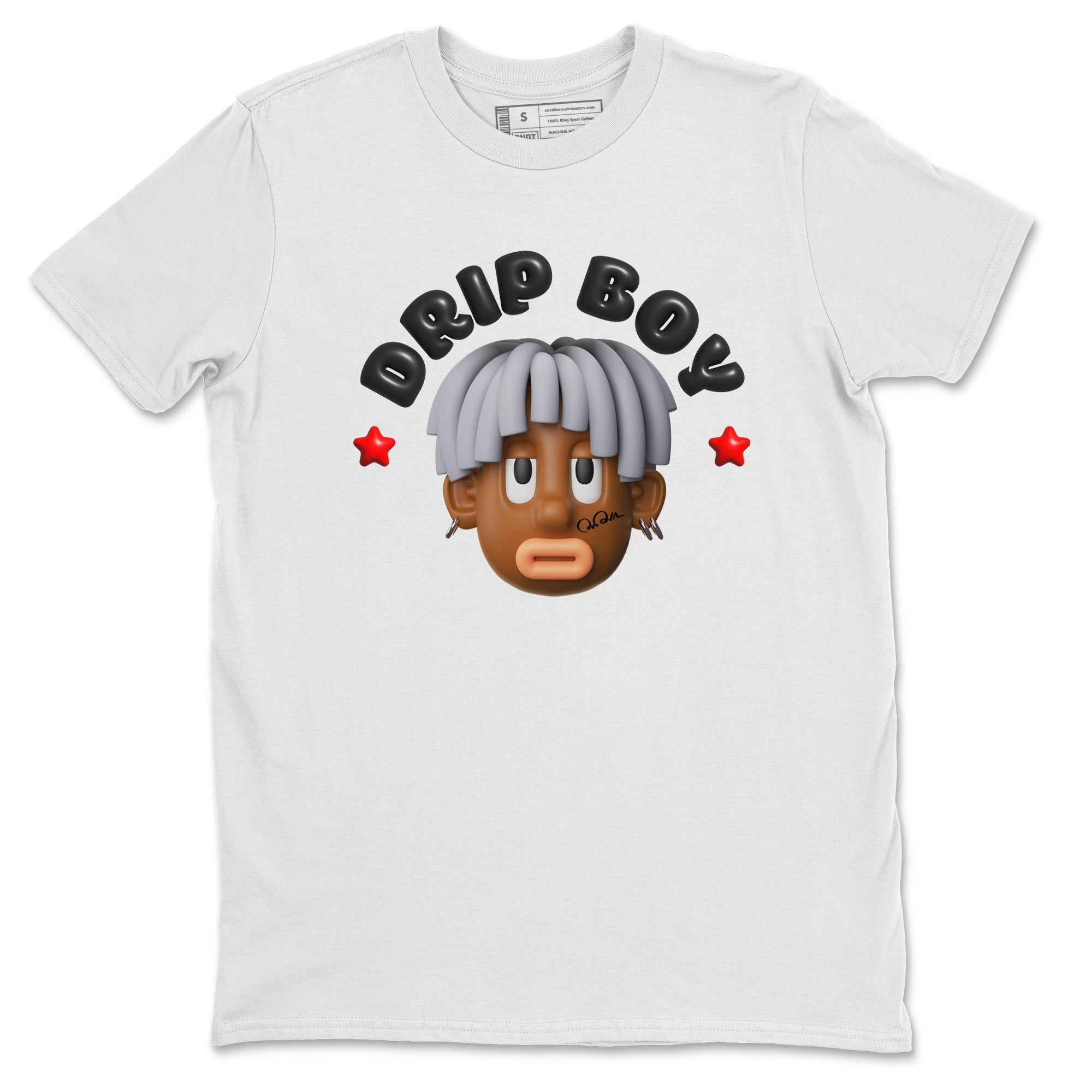 Air Jordan 13 Black Flint Sneaker Match Tees Drip Boy Sneaker Tees AJ13 Retro Black Flint Sneaker Release Tees Unisex Shirts White 2