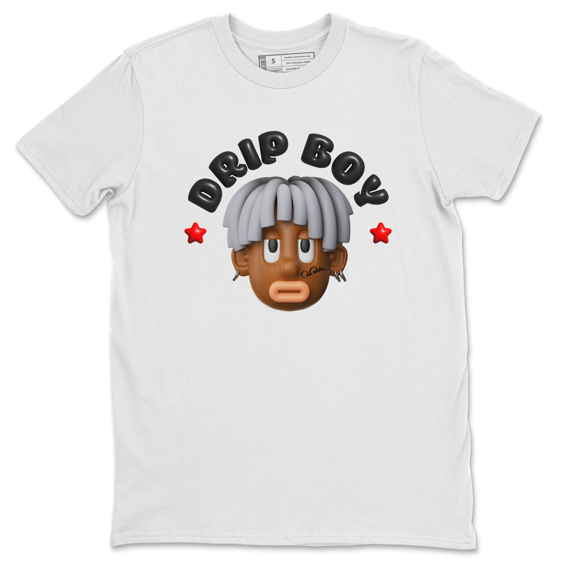Air Jordan 13 Black Flint Sneaker Match Tees Drip Boy Sneaker Tees AJ13 Retro Black Flint Sneaker Release Tees Unisex Shirts White 2