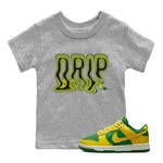 Dunk Reverse Brazil Sneaker Match Tees Drip Typo Sneaker Tees Dunk Reverse Brazil Sneaker Release Tees Kids Shirts
