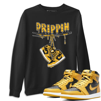 Jordan 1 Pollen Sneaker Match Tees Drippin Sneaker Tees Jordan 1 Pollen Sneaker Release Tees Unisex Shirts