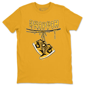 Jordan 1 Pollen Sneaker Match Tees Drippin Sneaker Tees Jordan 1 Pollen Sneaker Release Tees Unisex Shirts